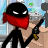 Stickman Robbery Shop icon