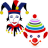 Tic Tac Toe Clown icon