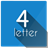 4 letter icon