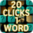 20 Clicks 1 Word icon