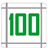 100 numbers free icon
