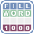 Fill words icon