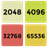 2048 to 65536 Puzzle icon