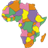 Africa Map Puzzle icon