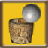 Ball and Bucket icon