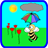 Bee in the Rose Garden icon