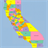 California Map Puzzle icon