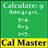 Cal Master Free icon