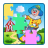 Cartoon World Puzzle icon