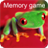 Colorful Frogs Memory Game icon