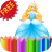 Coloring Book Princess icon
