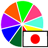 Colors in Japanese icon