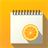 Orange notes icon