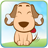 Dog puzzle icon