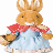 Cute Rabbit Doll Puzzle icon