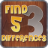 Find 5 Differences 3 icon