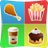 Foods Match Memory Games Kids icon
