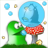Slime and bubbles icon
