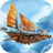 Flying Pirate Ship 3D icon
