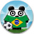 3 Pandas Brazil kids puzzle game icon