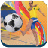 Beach soccer penalty 2016 icon