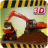 Heavy Excavator 3D icon