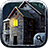 Escape scary house icon
