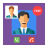 Video face call apps review icon
