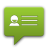 SMS vCard share icon