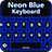 Neon Blue Keyboard Changer icon