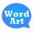 WordArt Chat Sticker for Facebook icon