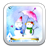 Snowman Love Live Wallpaper icon