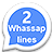 2 lines whassapp version 1.0