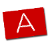 Alphabet cards icon