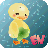 Careless little duck icon