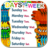 Learning Days Of The Week icon