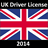 UK Driver License Test icon