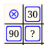Grid Multiplication Steps icon