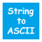 String to ASCII icon