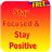 Stay Focused & Stay Positive icon