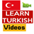 Learn Turkish by Videos icon