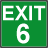 Exit 6 icon