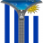 Uruguay Flag Zipper Lock icon