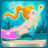Aqua Little Mermaid Princesss icon