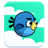 Blue Floppy Bird icon