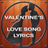 Valentine's Love Song Music Lyrics icon