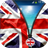 UK Flag Zipper lock screen icon