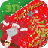 3D Happy Christmas Card icon