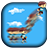 Nuts boy jump and run icon