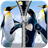 Penguin Zipper Lock icon